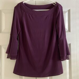 Frank Lyman, 🇨🇦 designer. Beautiful plum top